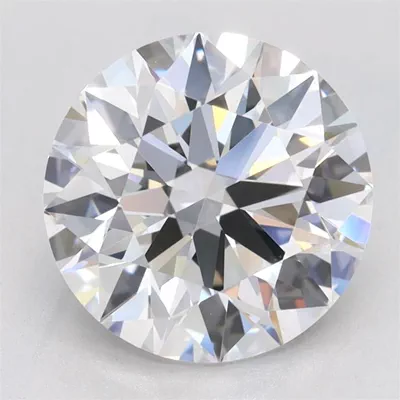 2.54ct D VVS1 Rare Carat Ideal Cut Round Lab Grown Diamond