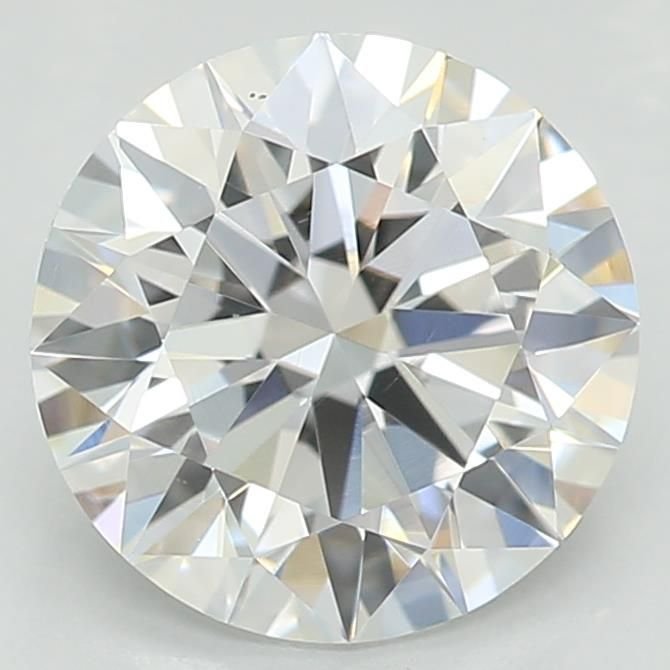 1.07ct D VS1 Rare Carat Ideal Cut Round Lab Grown Diamond
