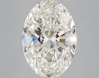 3.08ct H VS2 Rare Carat Ideal Cut Oval Lab Grown Diamond