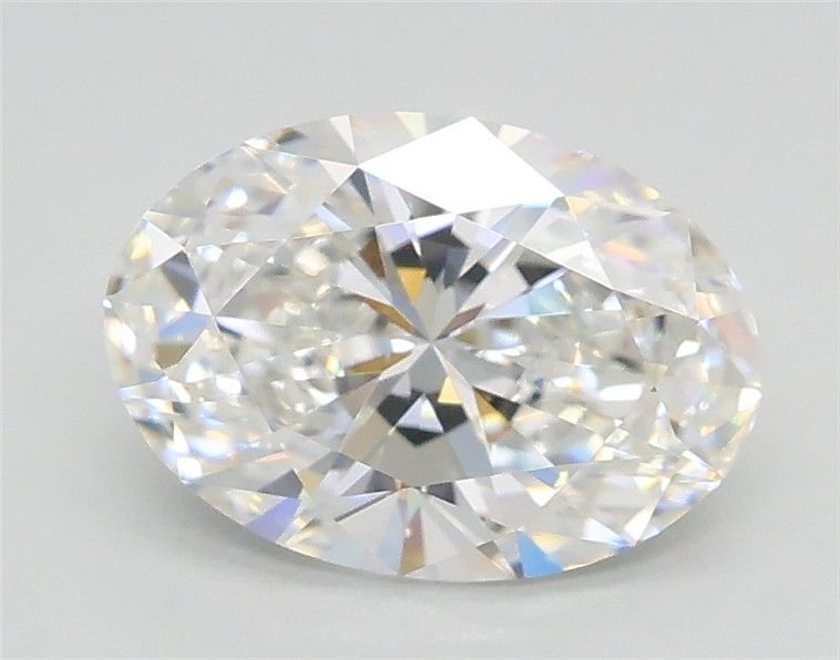 1.70ct E VVS1 Rare Carat Ideal Cut Oval Lab Grown Diamond