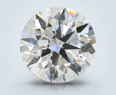 4.02ct D FL Rare Carat Ideal Cut Round Lab Grown Diamond