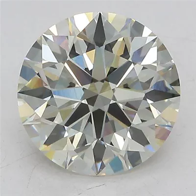 3.05ct J VS1 Rare Carat Ideal Cut Round Lab Grown Diamond