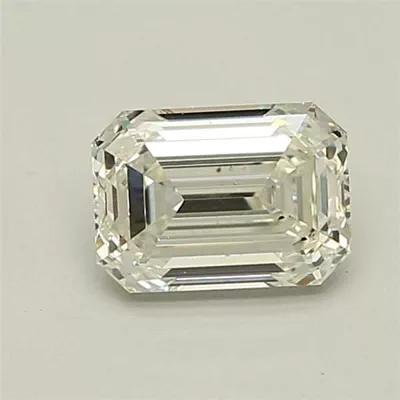 1.21ct J VS2 Rare Carat Ideal Cut Emerald Diamond