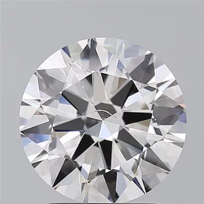 2.50ct F SI2 Rare Carat Ideal Cut Round Diamond