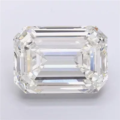 18.03ct H VS1 Rare Carat Ideal Cut Emerald Lab Grown Diamond