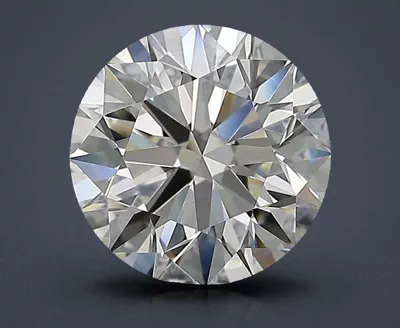 2.50ct J VVS2 Rare Carat Ideal Cut Round Diamond