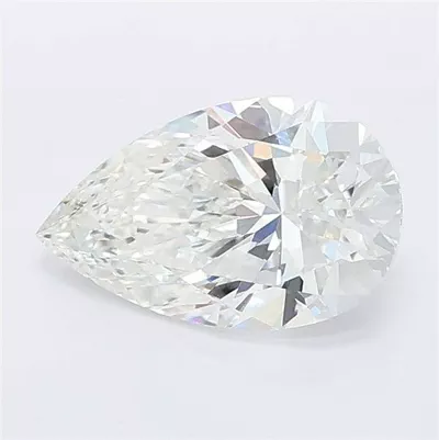 1.21ct F VVS1 Very Good Cut Pear Lab Grown Diamond