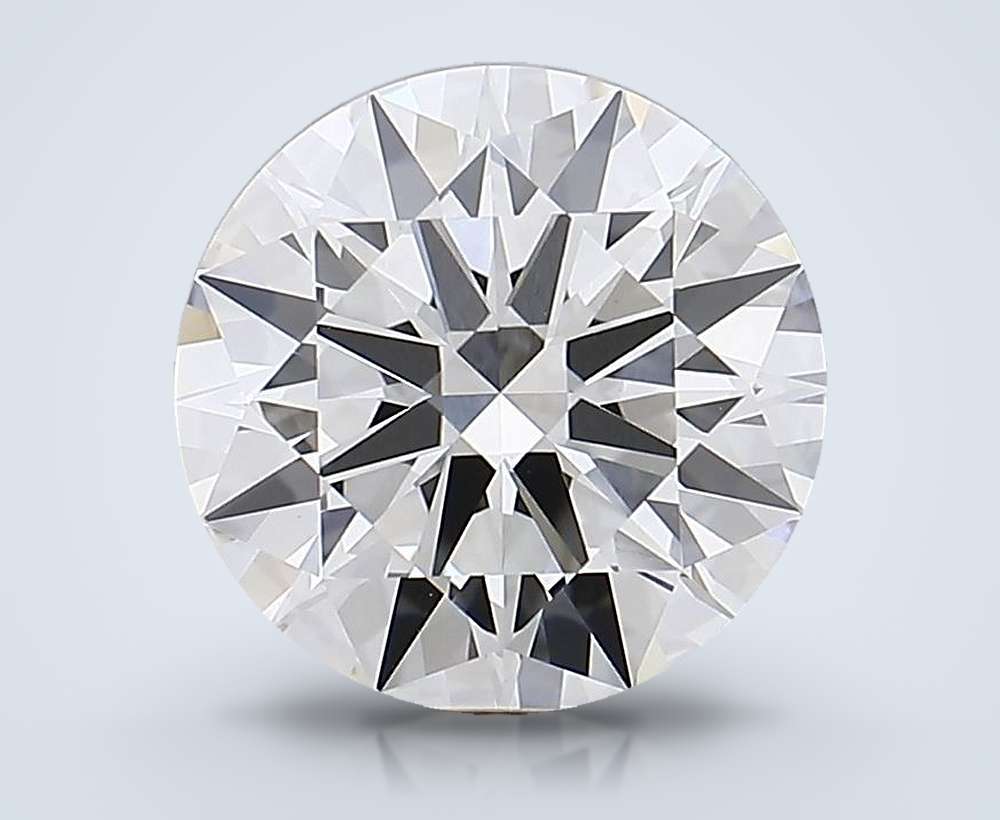 7.09ct G VVS1 Excellent Cut Round Lab Grown Diamond