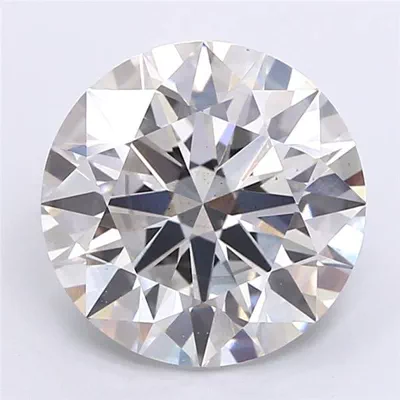 4.06ct G VS2 Rare Carat Ideal Cut Round Lab Grown Diamond
