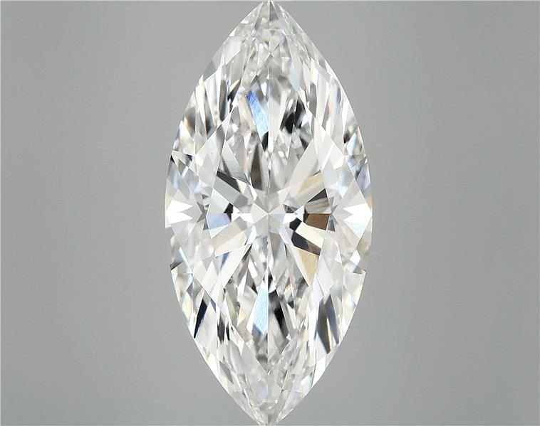 8.10ct F VVS2 Rare Carat Ideal Cut Marquise Lab Grown Diamond