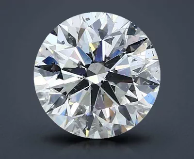 3.80ct J SI2 Rare Carat Ideal Cut Round Diamond