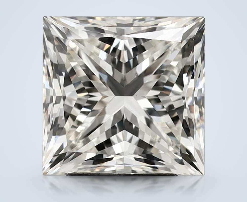 5.02ct H VS1 Very Good Cut Princess Lab Grown Diamond
