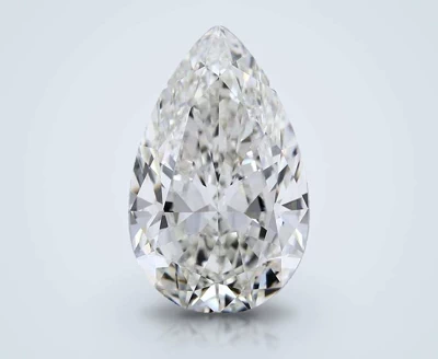 15.19ct H VVS2 Rare Carat Ideal Cut Pear Lab Grown Diamond