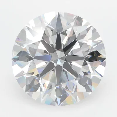 4.09ct D FL Rare Carat Ideal Cut Round Lab Grown Diamond