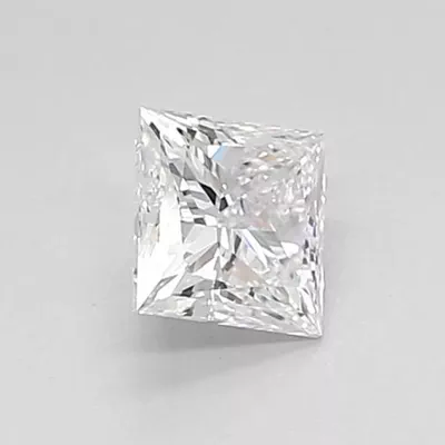 0.57ct D VVS1 Rare Carat Ideal Cut Princess Lab Grown Diamond
