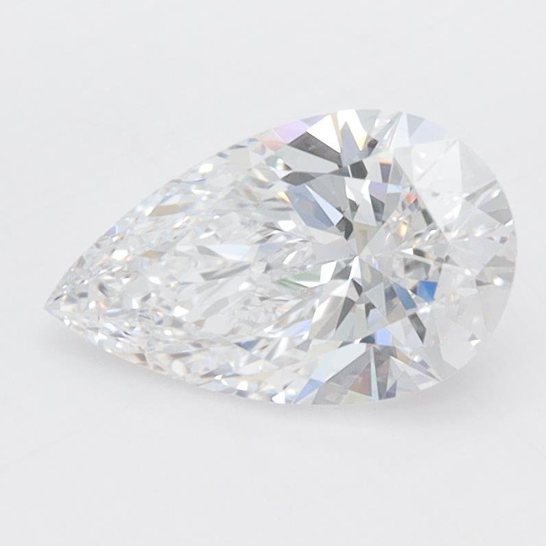 1.22ct D VVS1 Rare Carat Ideal Cut Pear Lab Grown Diamond