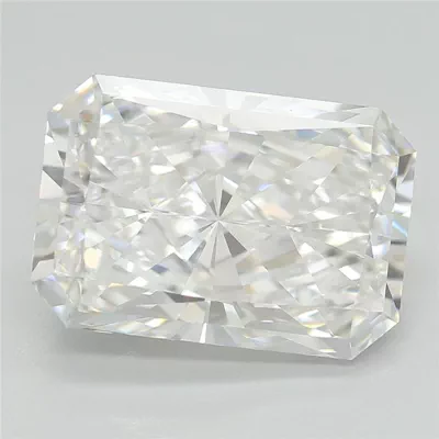4.29ct E VVS2 Rare Carat Ideal Cut Radiant Lab Grown Diamond