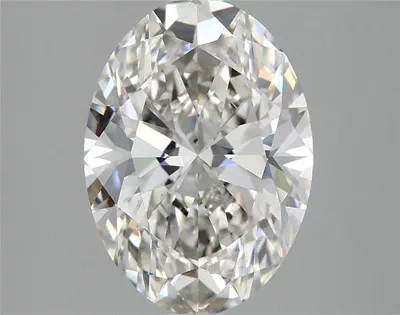 2.51ct H VS1 Rare Carat Ideal Cut Oval Lab Grown Diamond