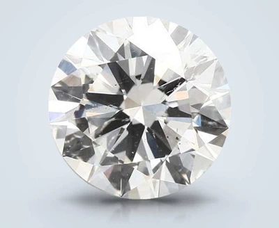 3.01ct H SI2 Rare Carat Ideal Cut Round Diamond