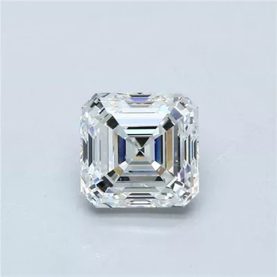 2.02ct G VVS2 Rare Carat Ideal Cut Asscher Diamond