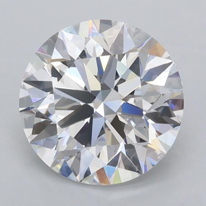 1.67ct D FL Rare Carat Ideal Cut Round Lab Grown Diamond