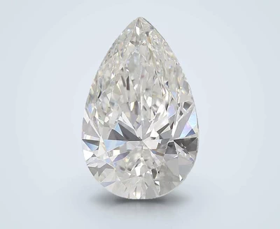 5.03ct F VS1 Rare Carat Ideal Cut Pear Lab Grown Diamond