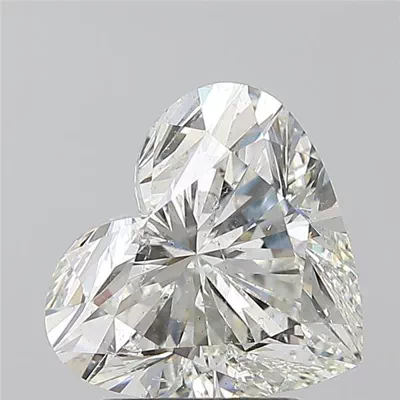 2.51ct J SI2 Rare Carat Ideal Cut Heart Diamond