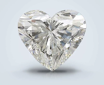 2.51ct J SI2 Rare Carat Ideal Cut Heart Diamond