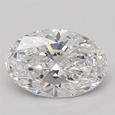 1.50ct D VS1 Rare Carat Ideal Cut Oval Lab Grown Diamond