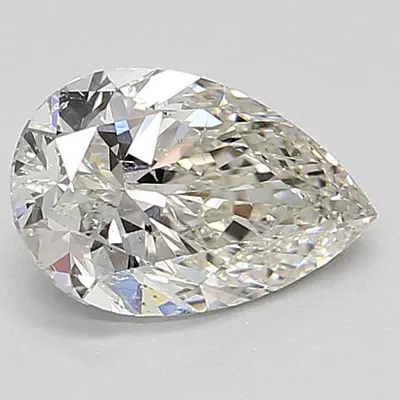 1.30ct J SI2 Very Good Cut Pear Diamond