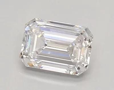 0.81ct D VS1 Rare Carat Ideal Cut Emerald Lab Grown Diamond