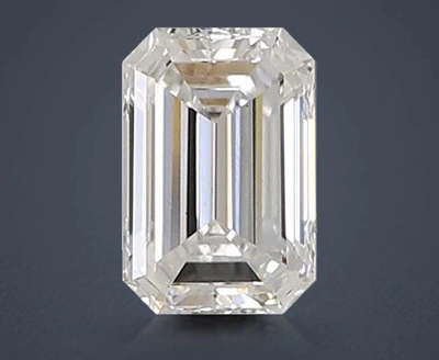 0.91ct E VS2 Rare Carat Ideal Cut Emerald Lab Grown Diamond