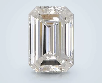 0.91ct E VS2 Rare Carat Ideal Cut Emerald Lab Grown Diamond