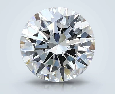 2.01ct G VVS2 Excellent Cut Round Lab Grown Diamond