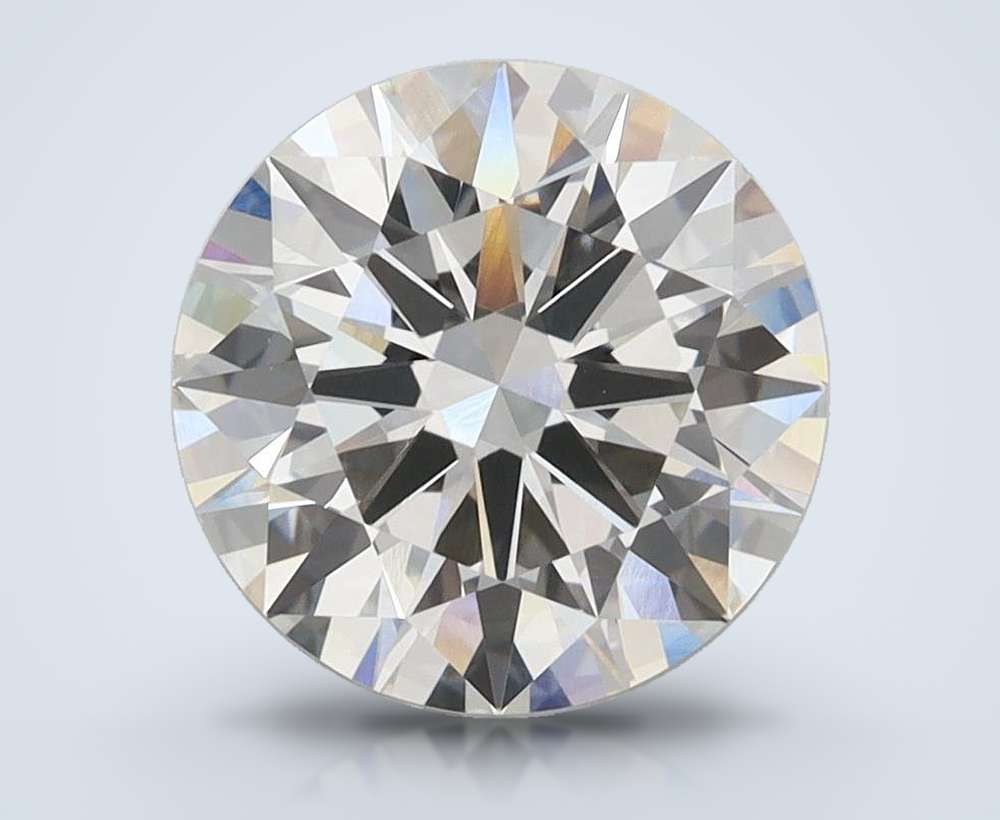 2.53ct F VVS2 Excellent Cut Round Lab Grown Diamond