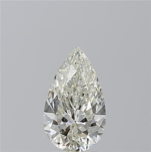 3.06ct I SI1 Rare Carat Ideal Cut Pear Diamond