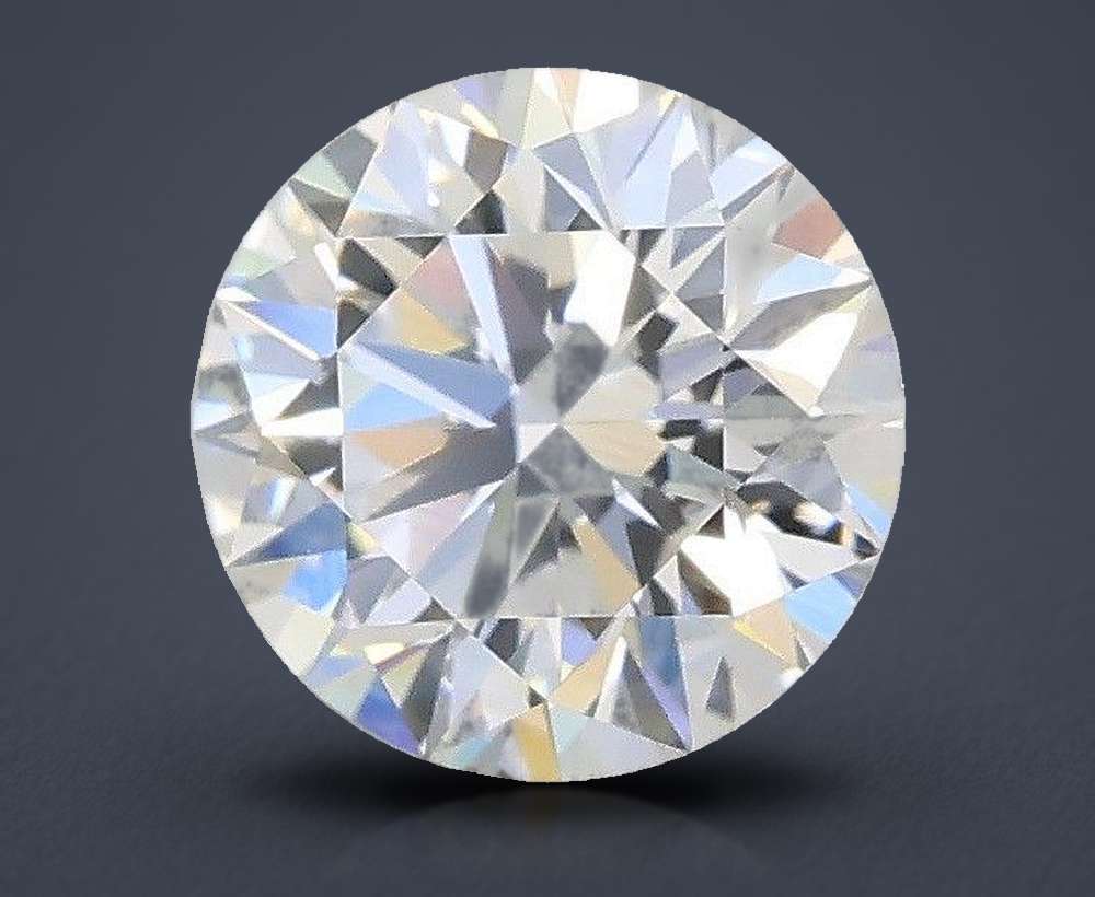 1.43ct D VVS2 Rare Carat Ideal Cut Round Lab Grown Diamond