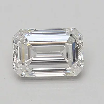 1.05ct E VS2 Rare Carat Ideal Cut Emerald Lab Grown Diamond
