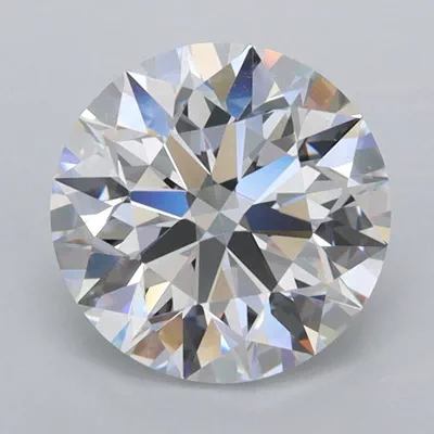2.07ct D FL Rare Carat Ideal Cut Round Lab Grown Diamond