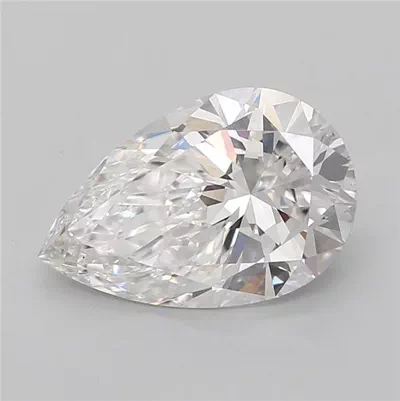 3.02ct E VS1 Very Good Cut Pear Lab Grown Diamond