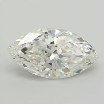 5.51ct F VS2 Very Good Cut Marquise Lab Grown Diamond