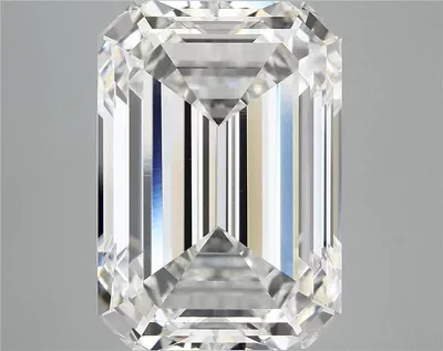 11.52ct F VS1 Good Cut Emerald Lab Grown Diamond