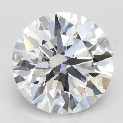 4.46ct D VVS1 Rare Carat Ideal Cut Round Lab Grown Diamond