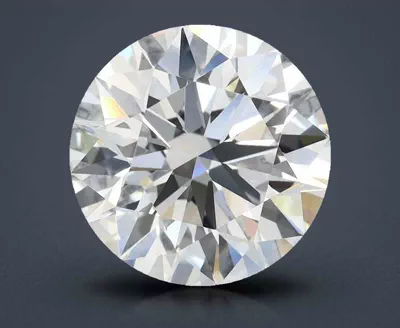 4.46ct D VVS1 Rare Carat Ideal Cut Round Lab Grown Diamond
