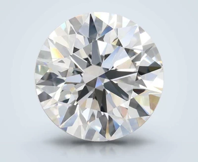 4.46ct D VVS1 Rare Carat Ideal Cut Round Lab Grown Diamond