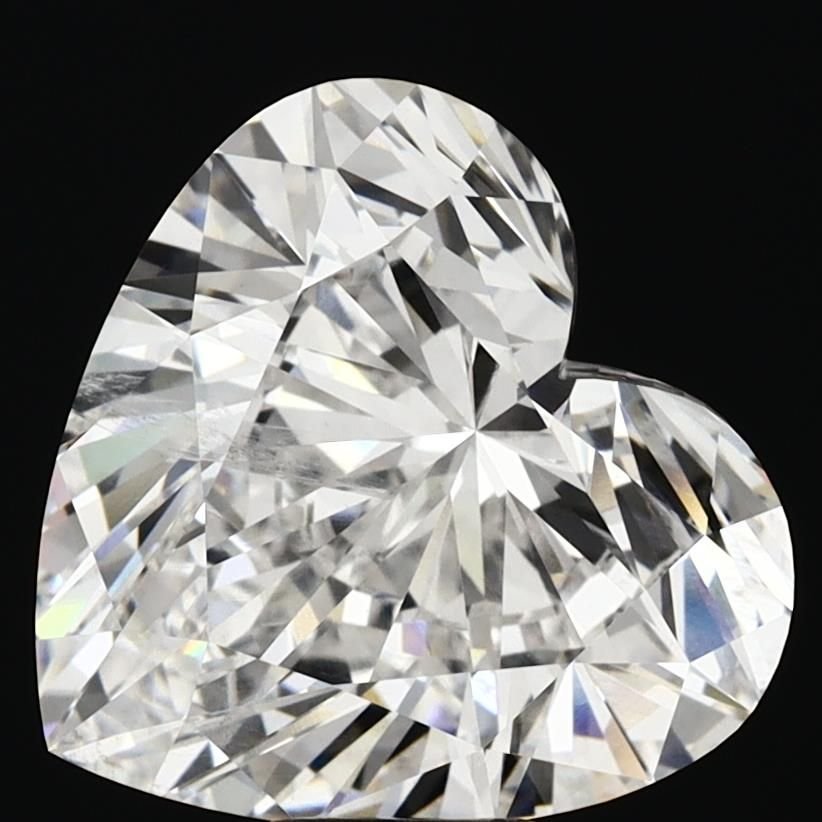 11.06ct E SI2 Rare Carat Ideal Cut Heart Lab Grown Diamond