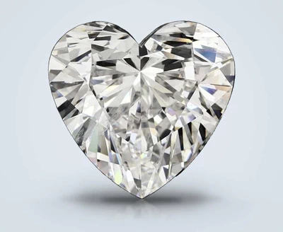 11.06ct E SI2 Rare Carat Ideal Cut Heart Lab Grown Diamond