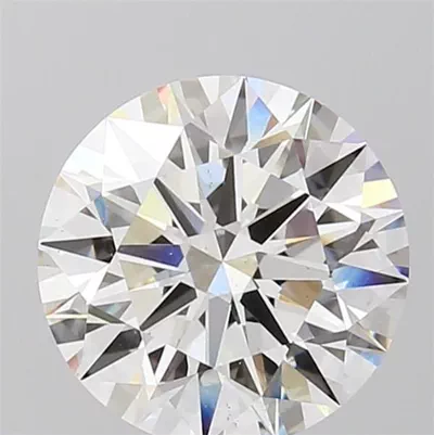 3.09ct H VS2 Rare Carat Ideal Cut Round Lab Grown Diamond