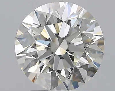 2.50ct J SI2 Rare Carat Ideal Cut Round Diamond