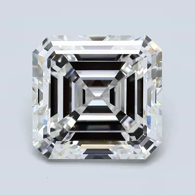6.43ct G VVS2 Good Cut Asscher Diamond